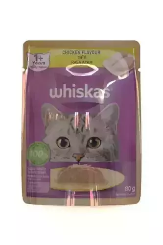 Wet Cat Food Whiskas 80 g