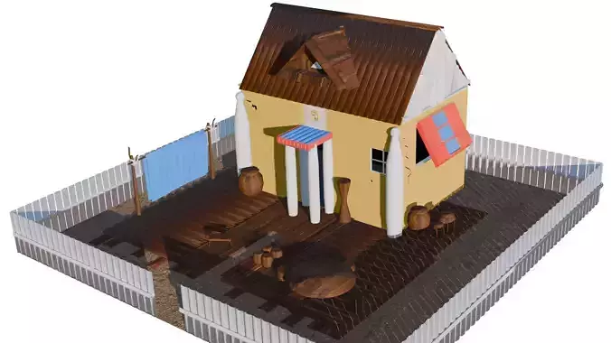 Stylized Hut by creative