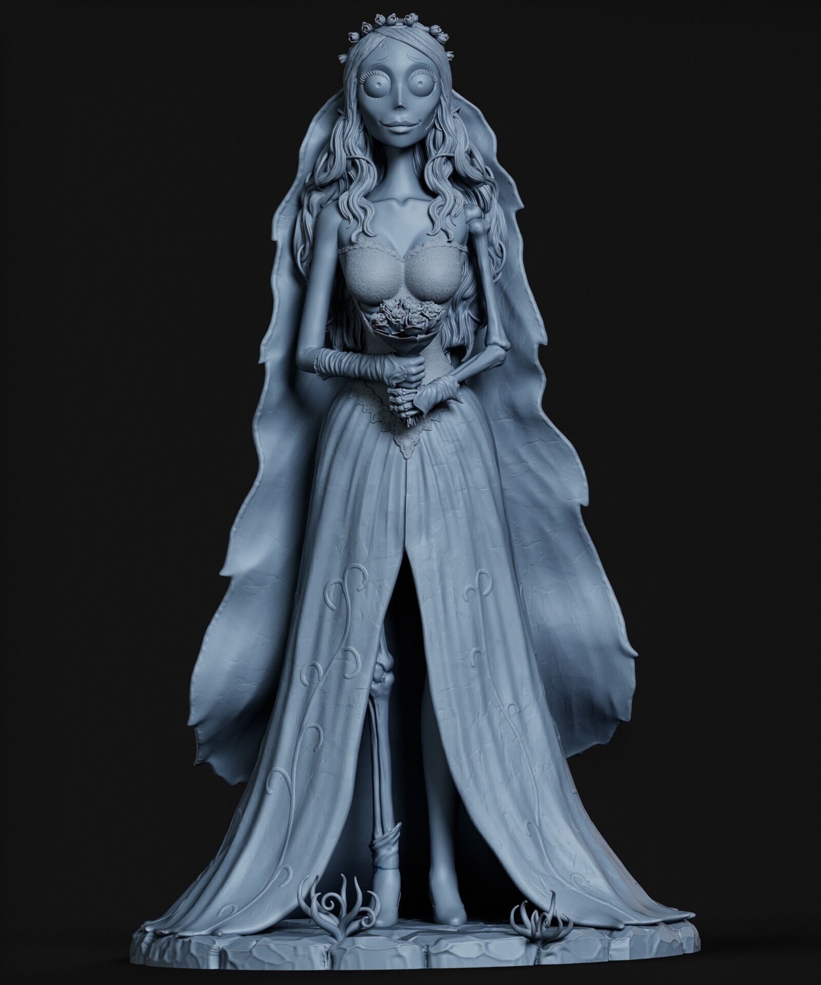 Corpse Bride  - A Noiva Cadaver 3D model_3