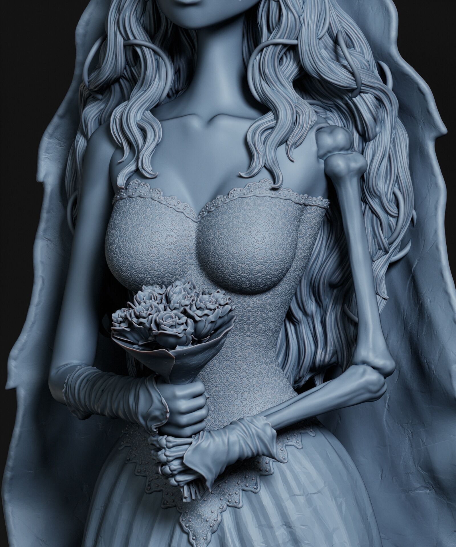 Corpse Bride  - A Noiva Cadaver 3D model_2