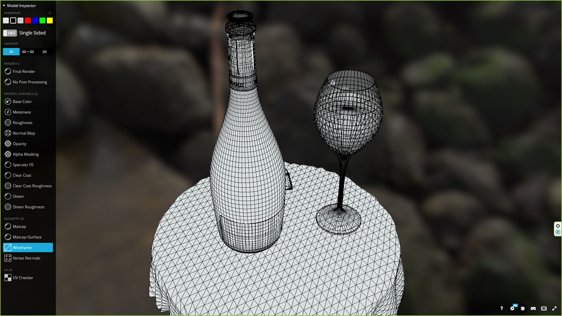 Armand De Brignac Ace of Spades 3D model_10