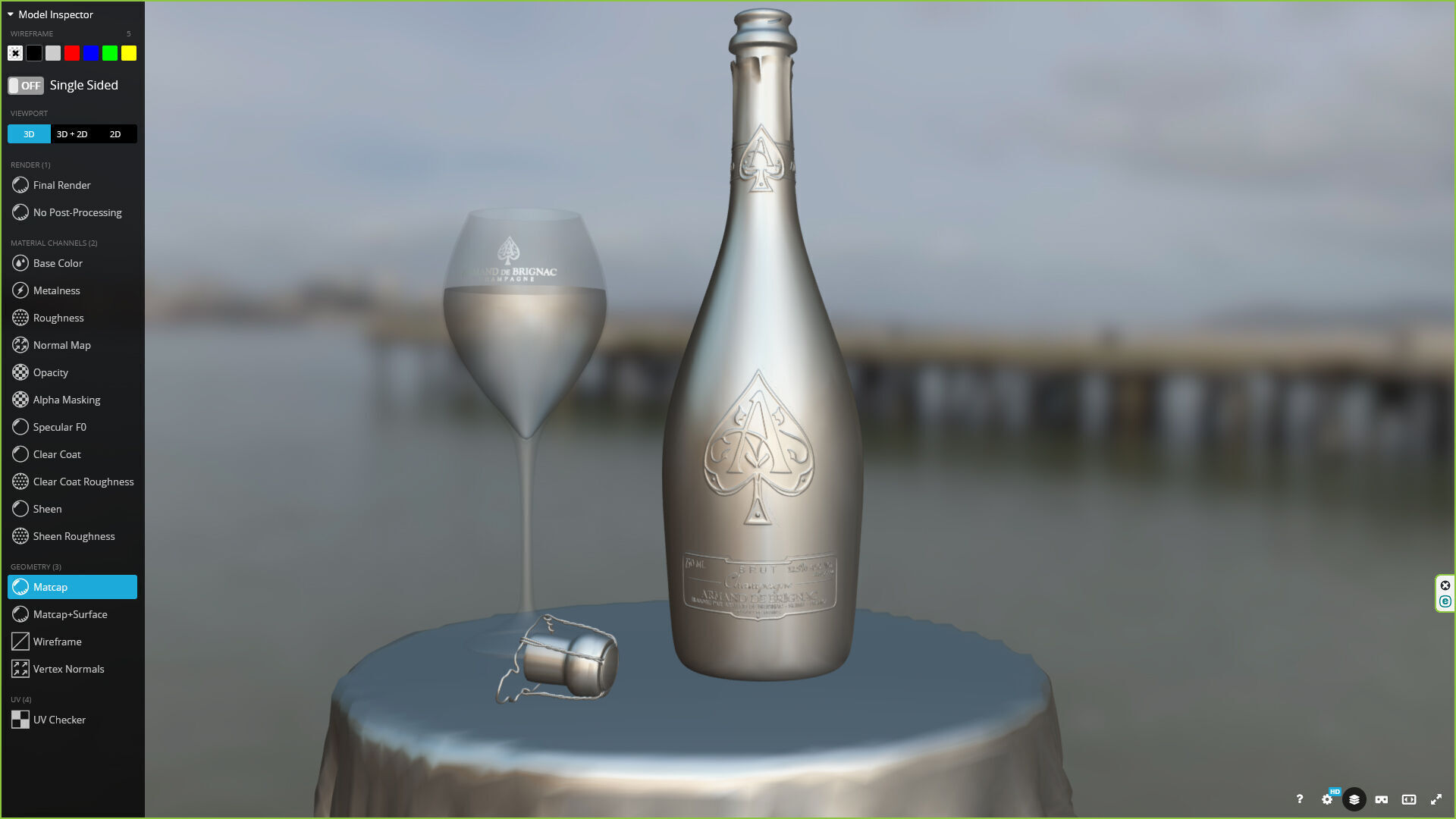 Armand De Brignac Ace of Spades 3D model_6