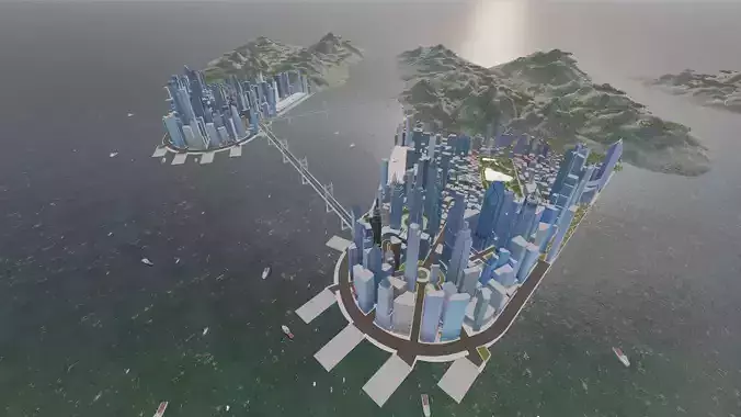 City-modern city- urban