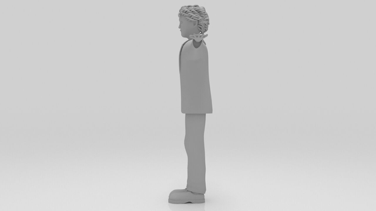 Character Alexsander the great  rigged lowpolys  Low-poly 3D model_5