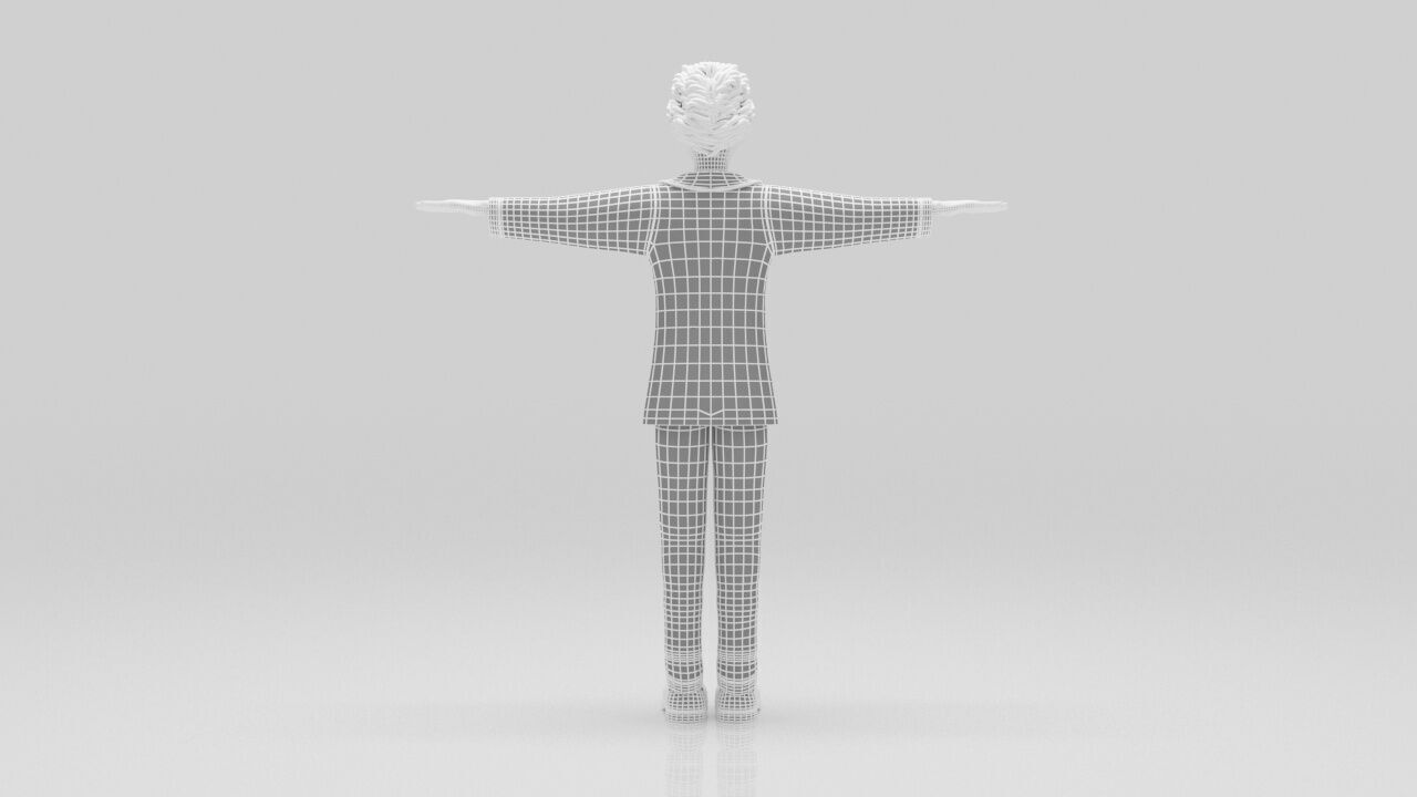 Character Alexsander the great  rigged lowpolys  Low-poly 3D model_10