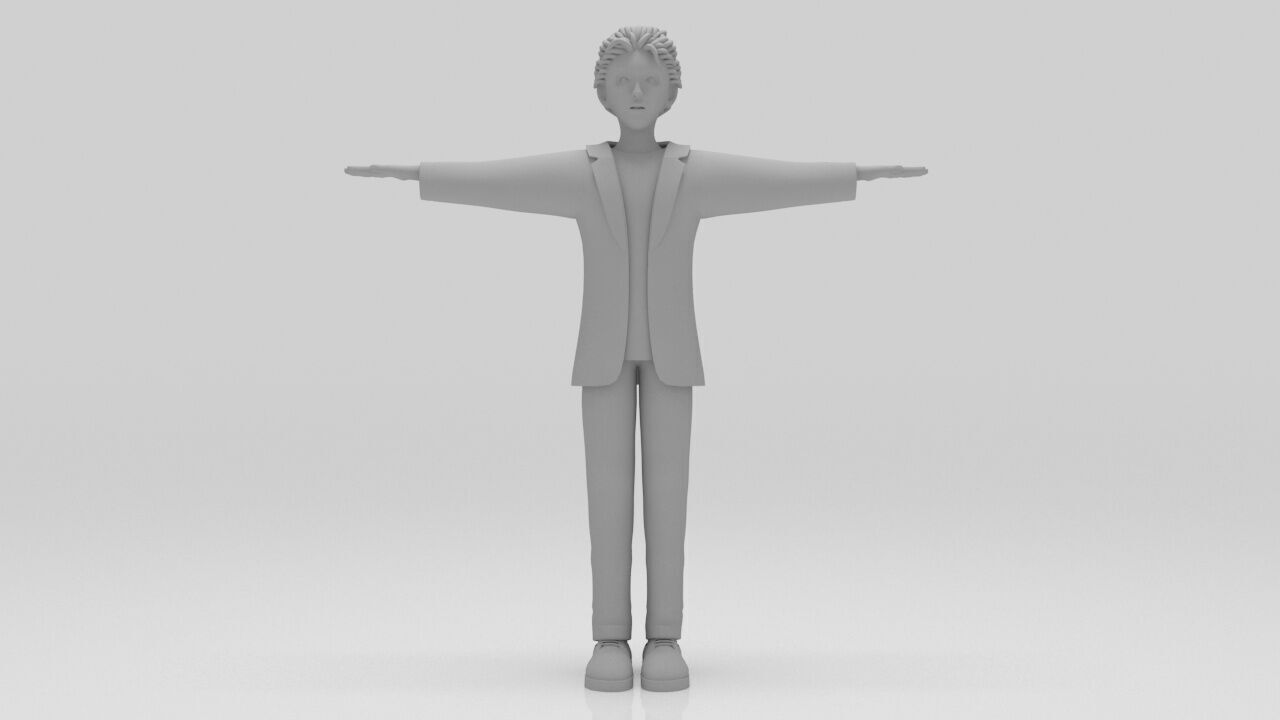 Character Alexsander the great  rigged lowpolys  Low-poly 3D model_4