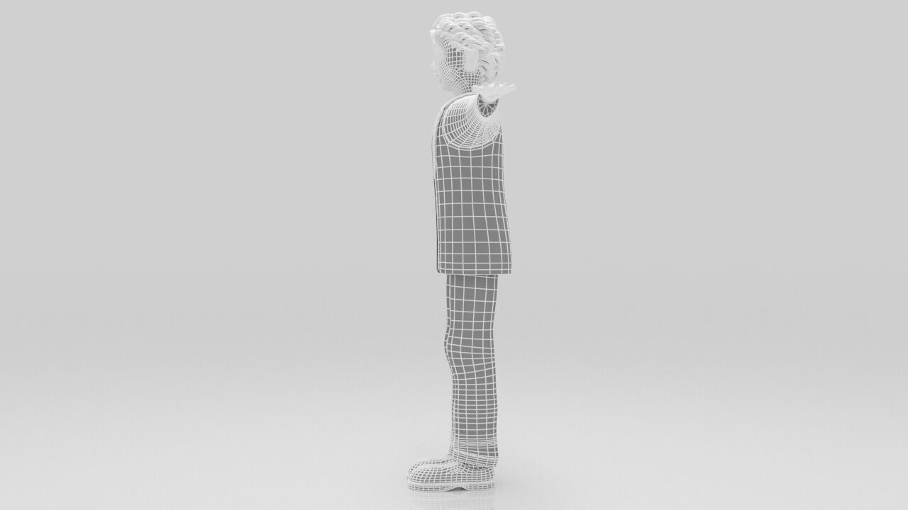 Character Alexsander the great  rigged lowpolys  Low-poly 3D model_9