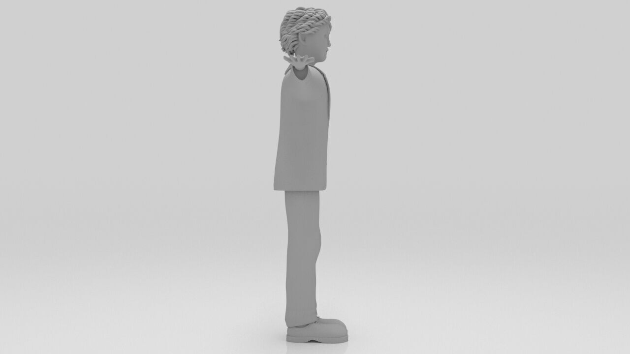 Character Alexsander the great  rigged lowpolys  Low-poly 3D model_7