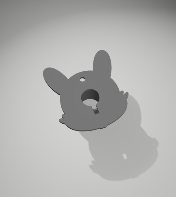 Bunny Spool the cute sewing bobbin 3D print model_4