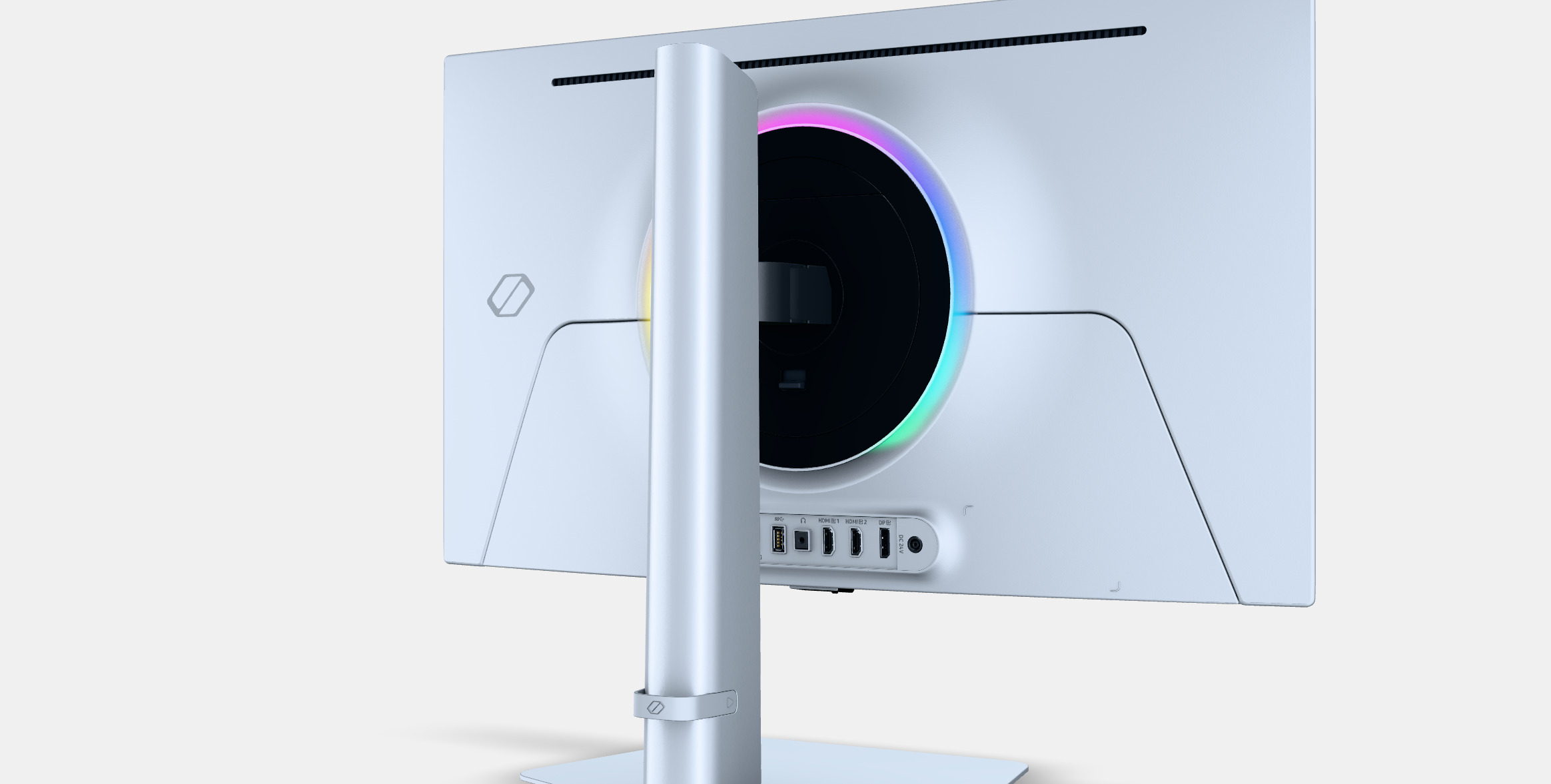 27 G60SD QHD OLED Gaming Monitor with 360Hz Refresh Rate 3D model_9