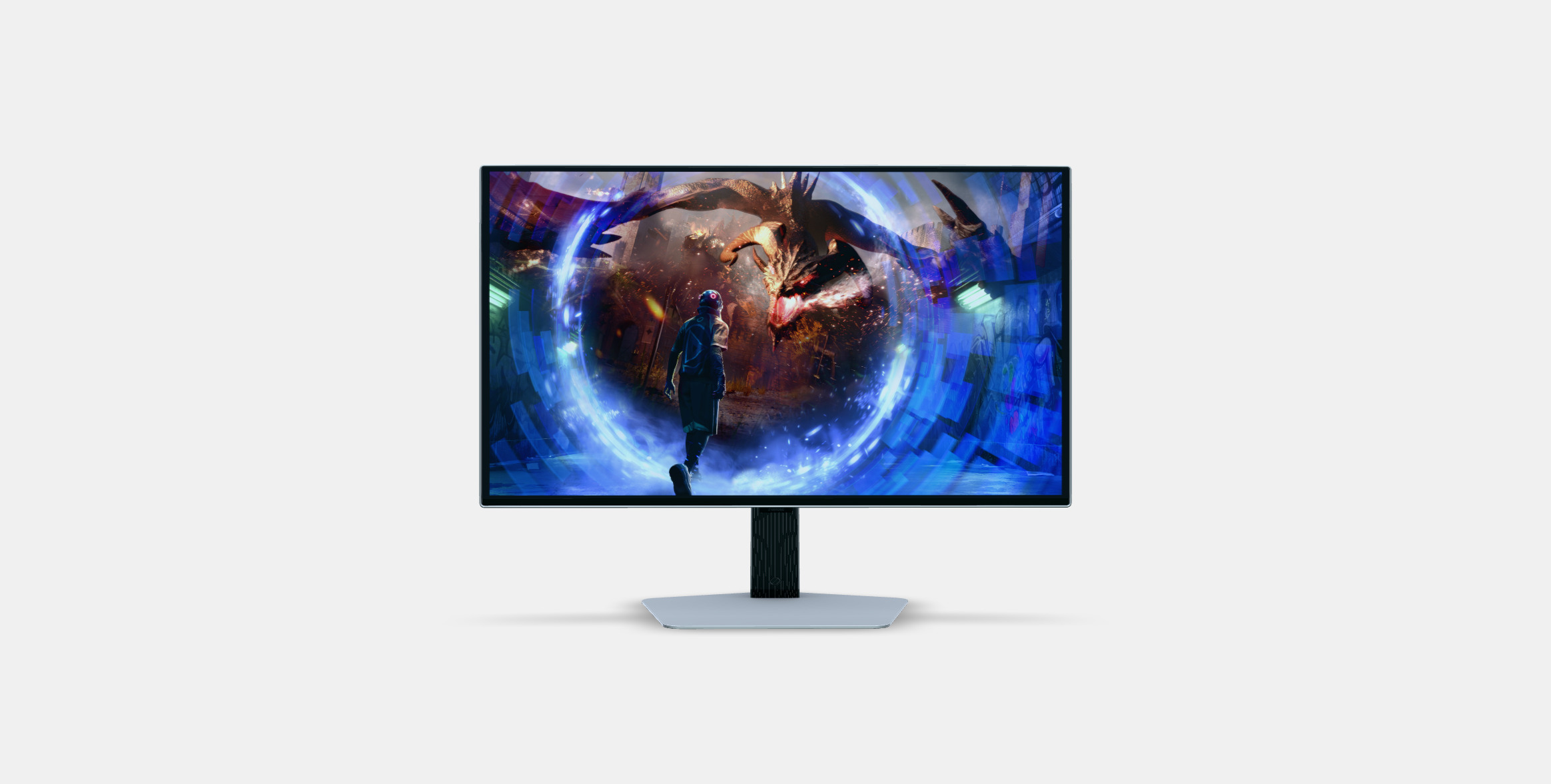 27 G60SD QHD OLED Gaming Monitor with 360Hz Refresh Rate 3D model_8