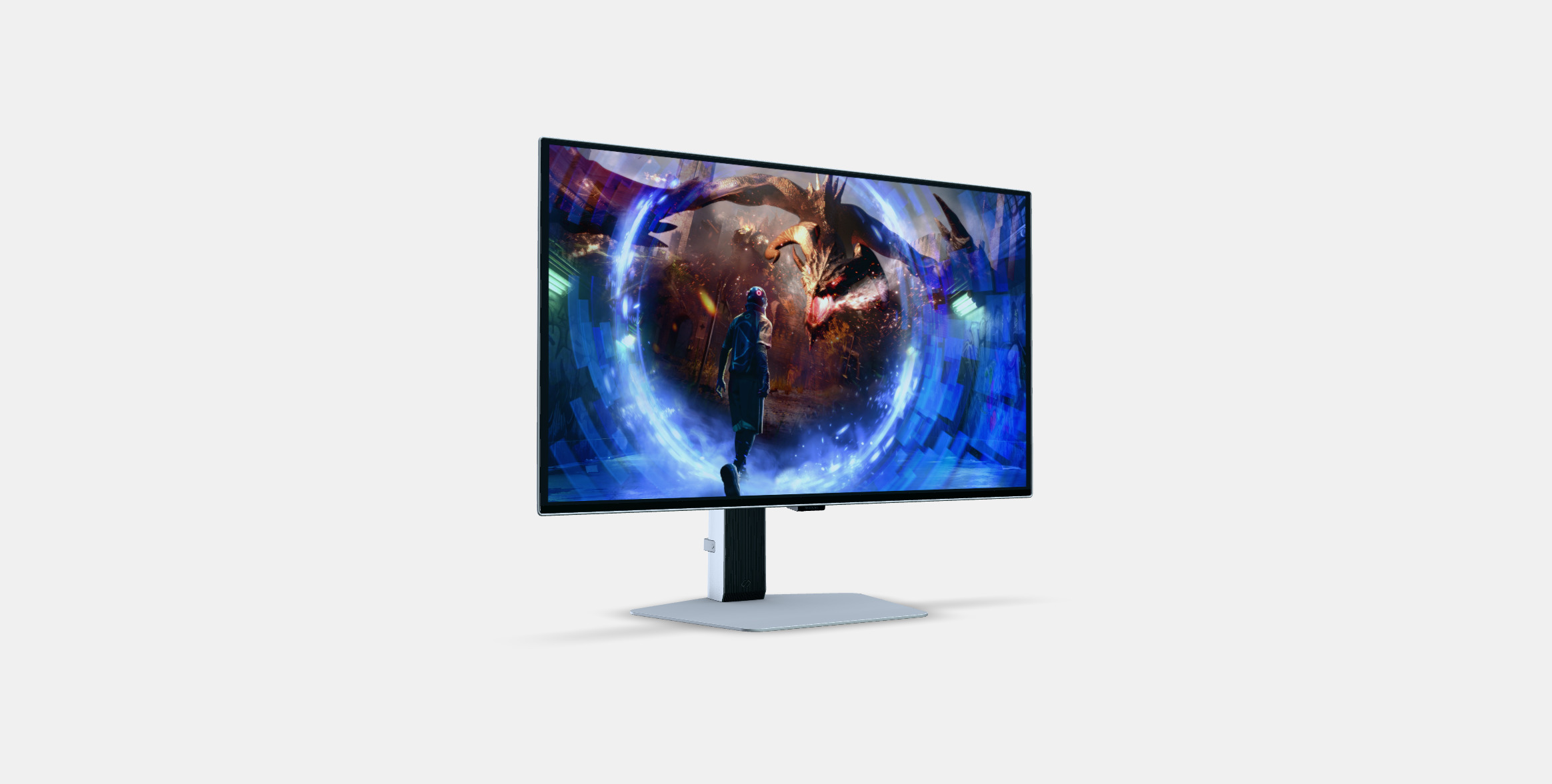27 G60SD QHD OLED Gaming Monitor with 360Hz Refresh Rate 3D model_2