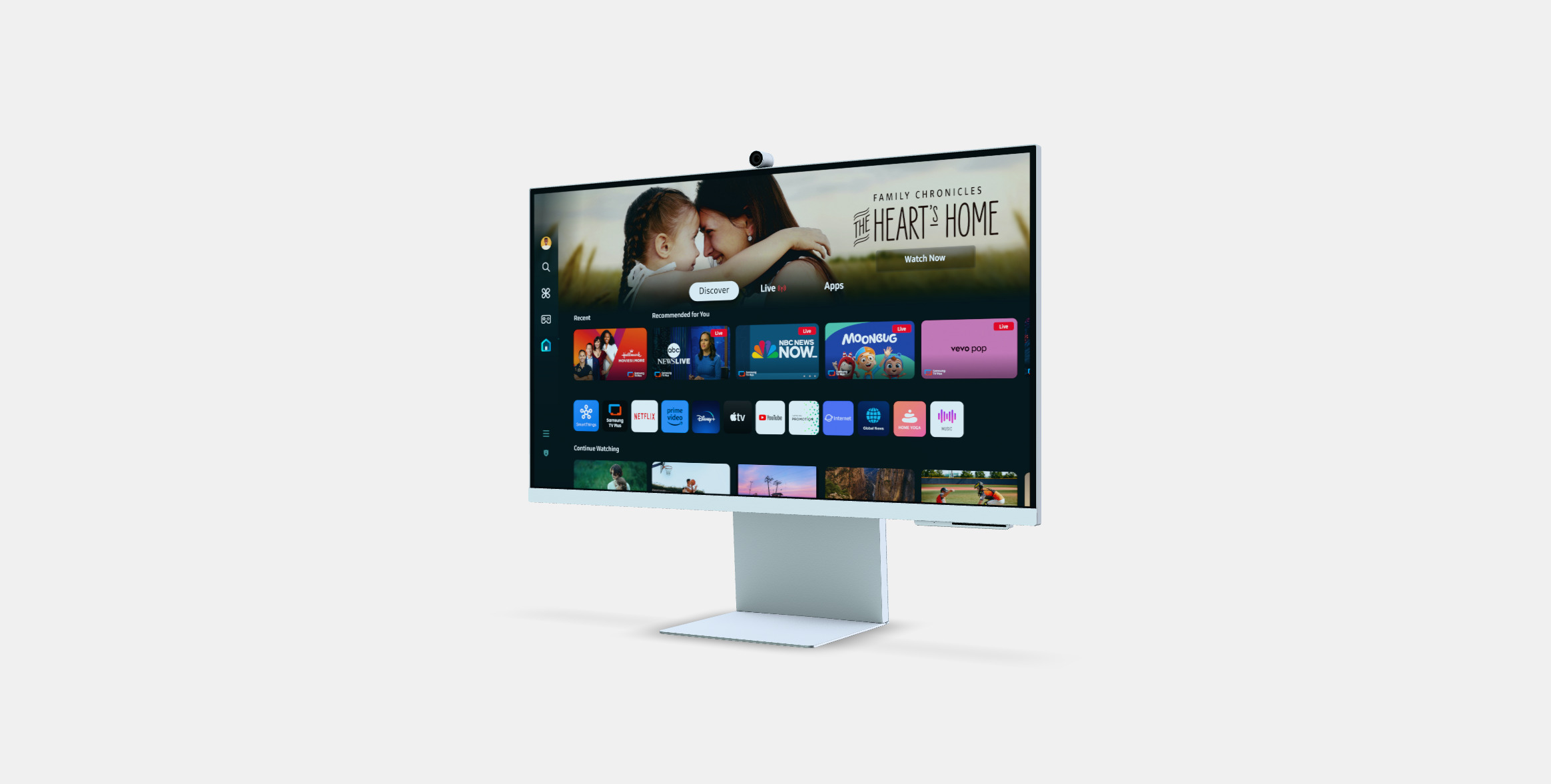 32 Smart Monitor M80D UHD USB-C with Speakers  Remote Warm Whit 3D model_10