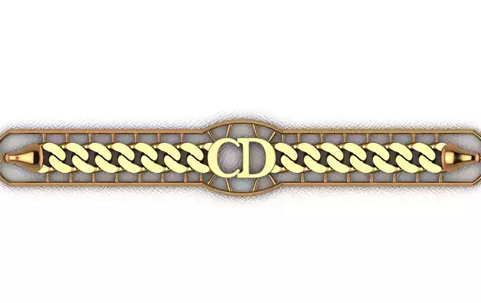 12MM 18CM CD CUBAN LINK CHAIN FOR BRACELET OR NECKLACE 