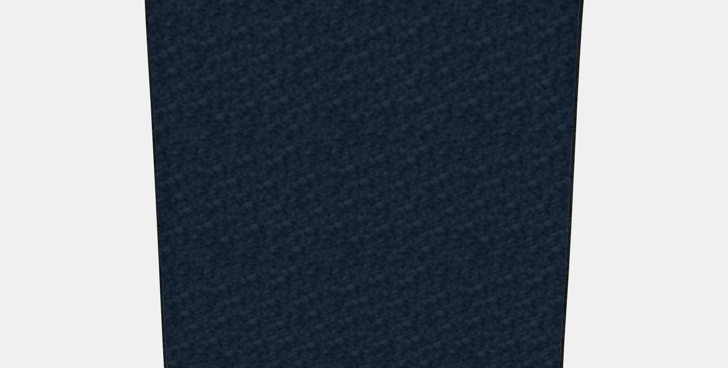 VINDEBAK Rug high pile 1 Low-poly 3D model_7