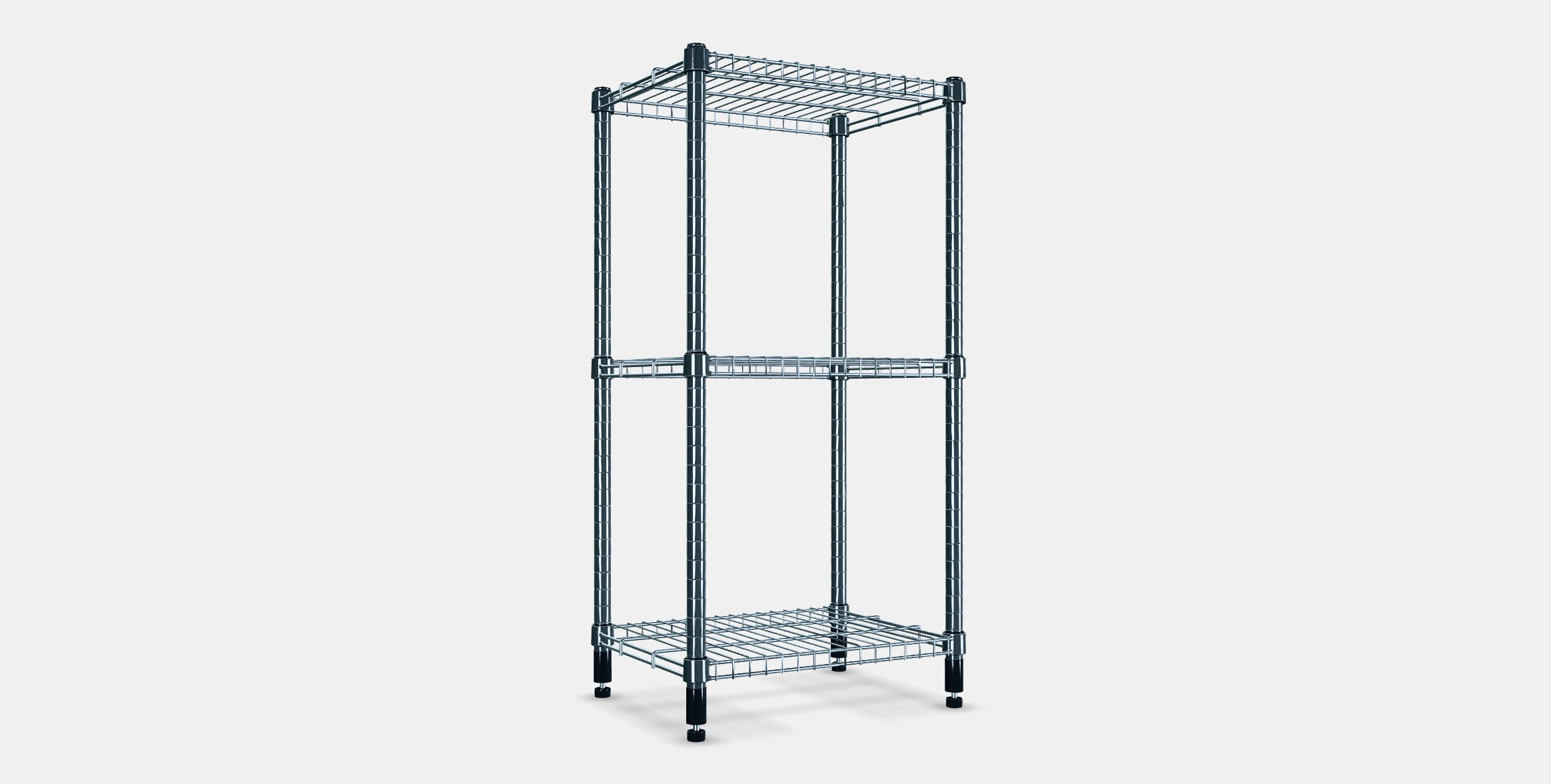 OMAR Shelving unit 2 3D model_16