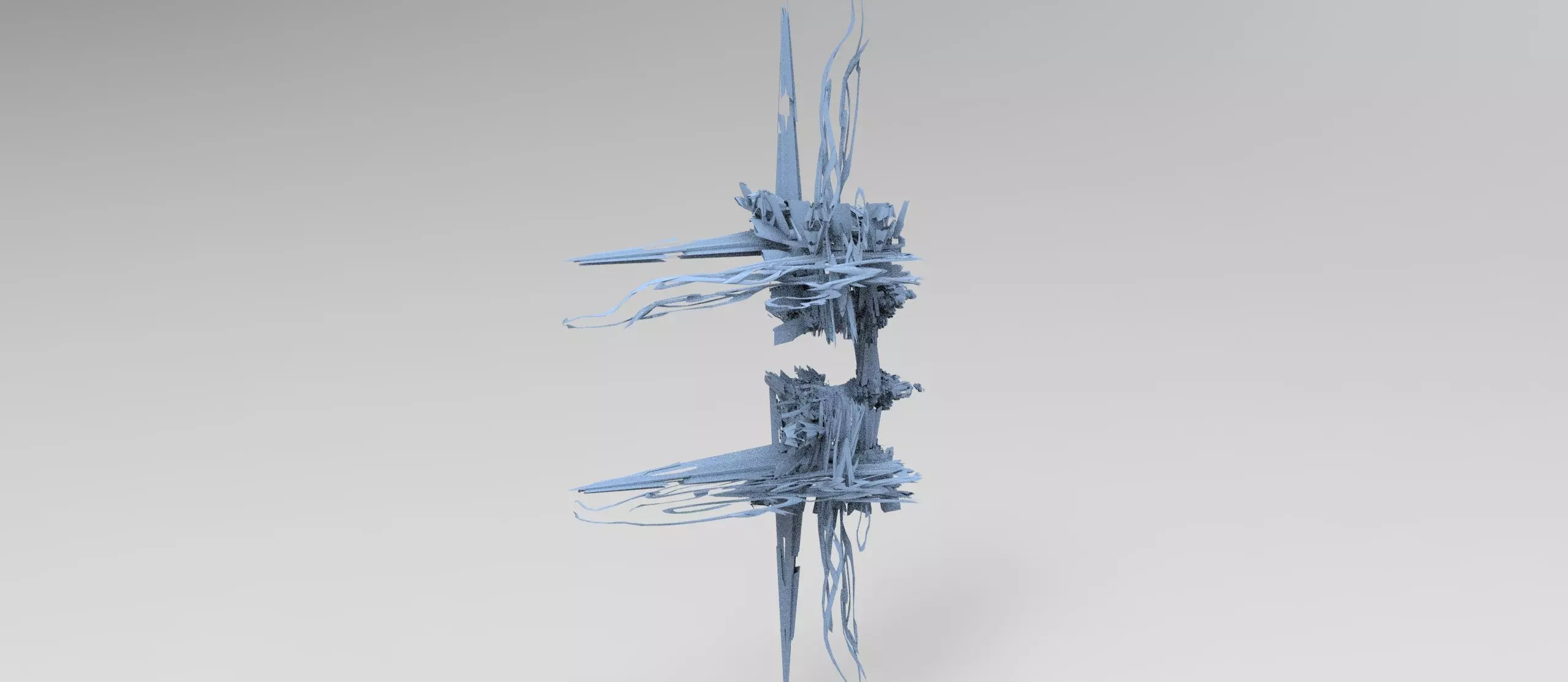 Haze Maze temple structure part 1  Low-poly 3D model_0