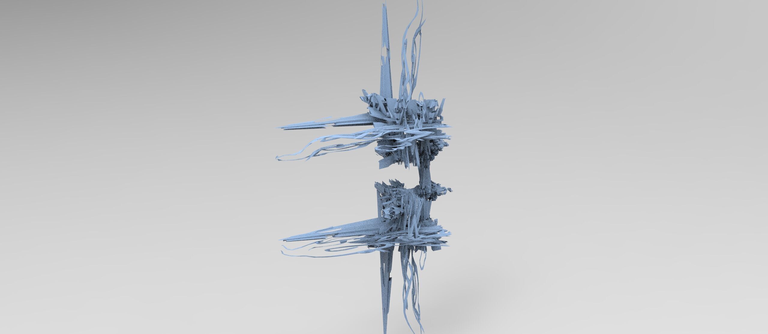 Haze Maze temple structure part 1  Low-poly 3D model_1