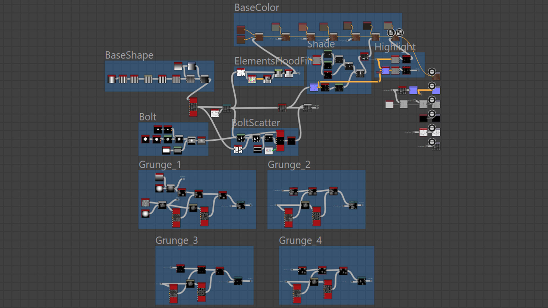Stylized Roof Sheets Substance material and textures Texture_4
