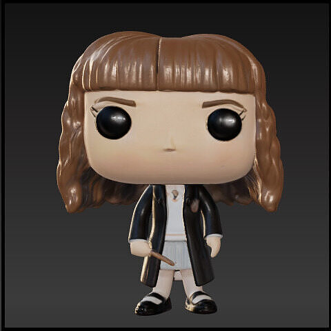 Hermione Granger funko pop Free 3D print model