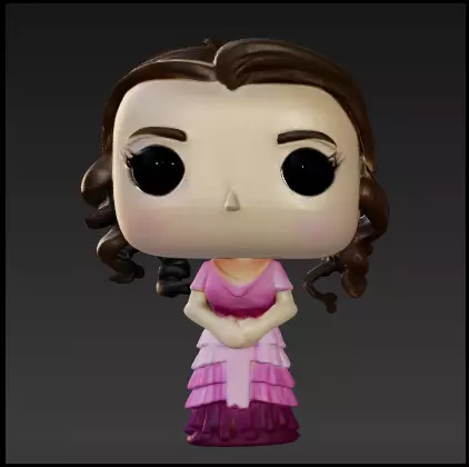 Hermione Granger funko pop Free 3D print model