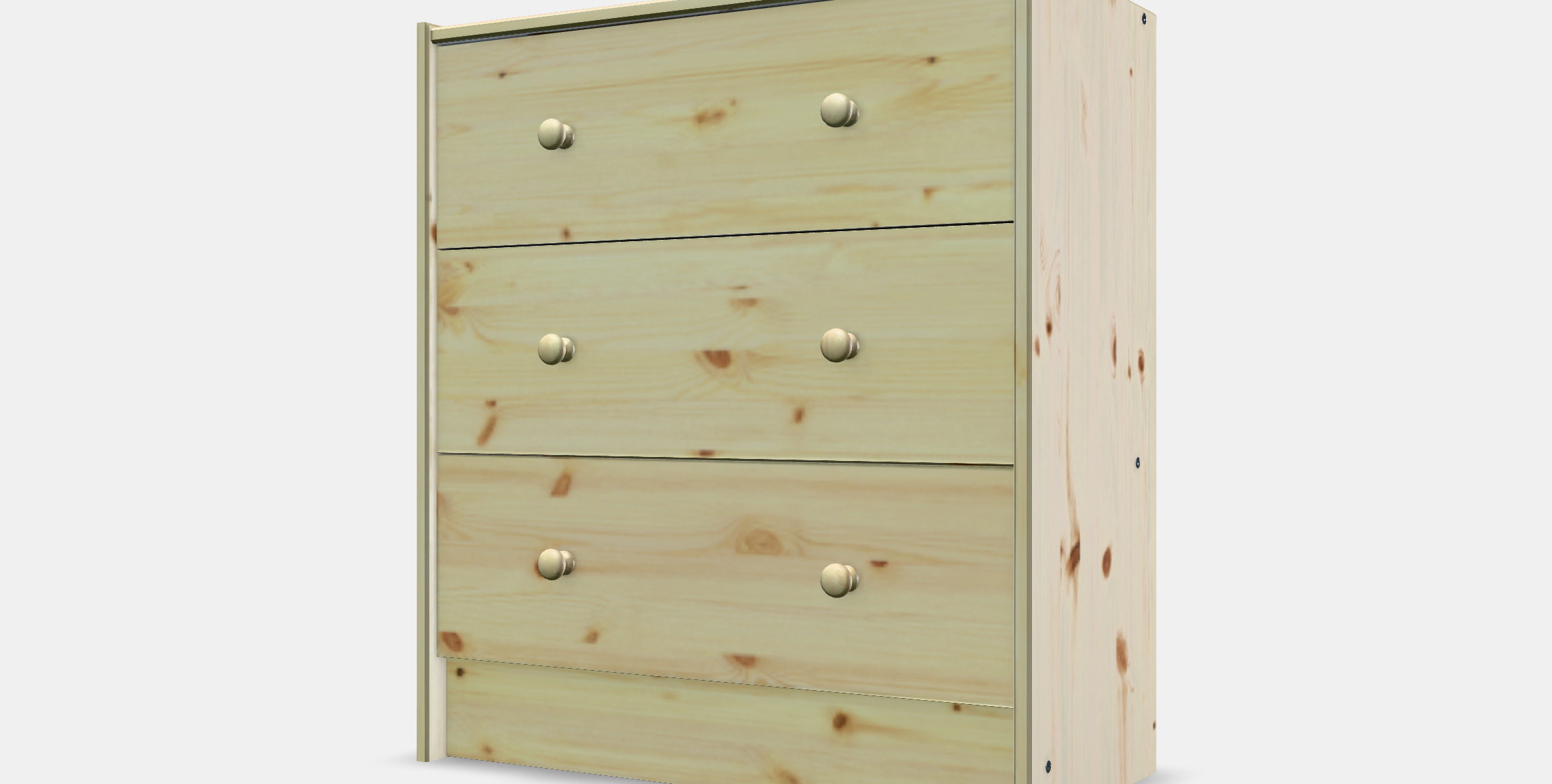 RAST Chest of 3 drawers 3D model_13