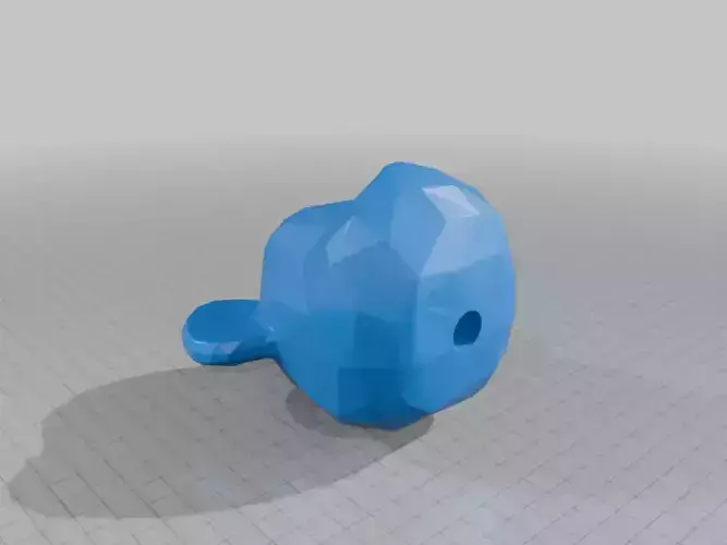 Bearbrick Articulated Low poly faceted Articulated