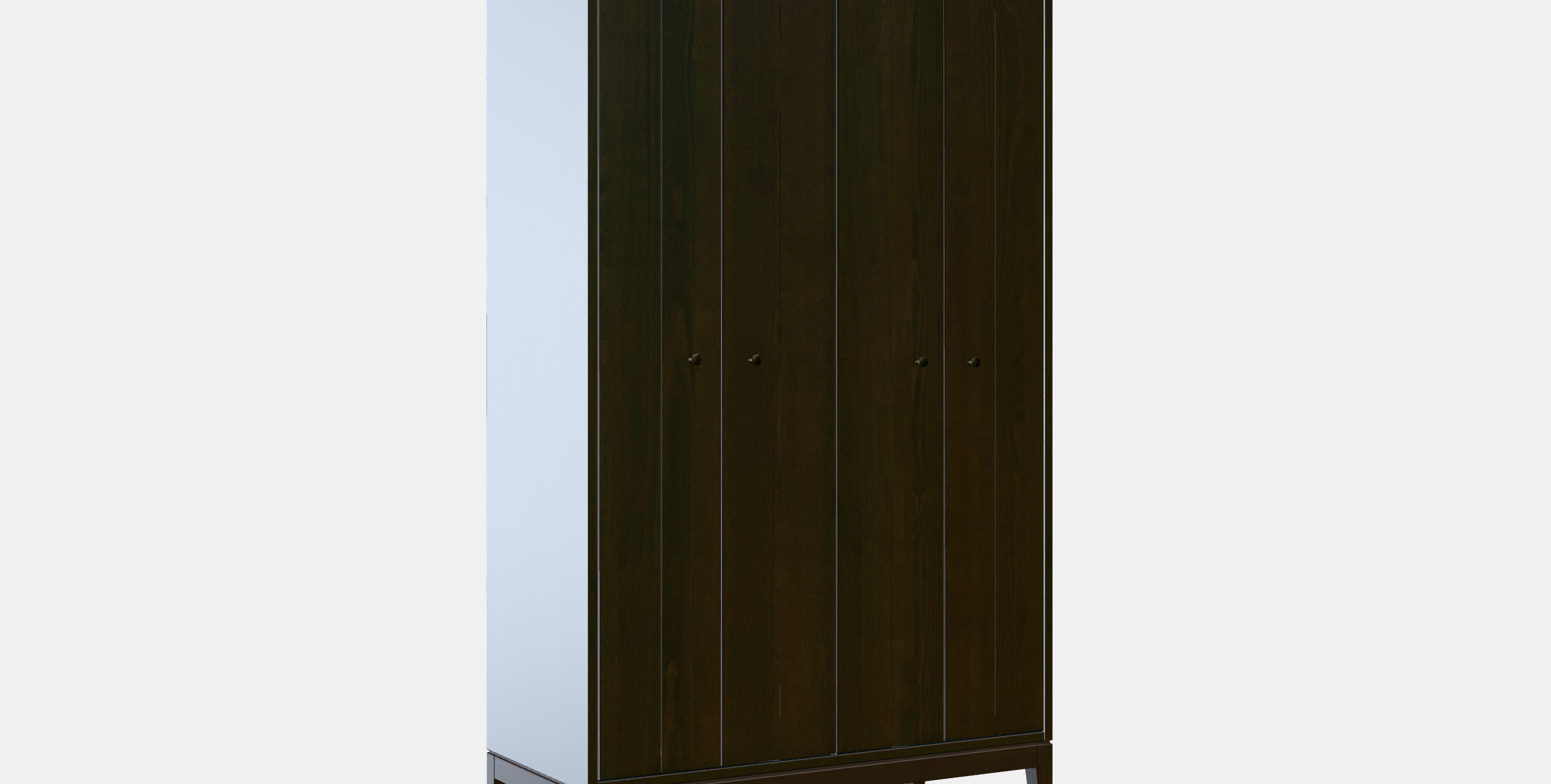 IDANAS Wardrobe Low-poly 3D model_10