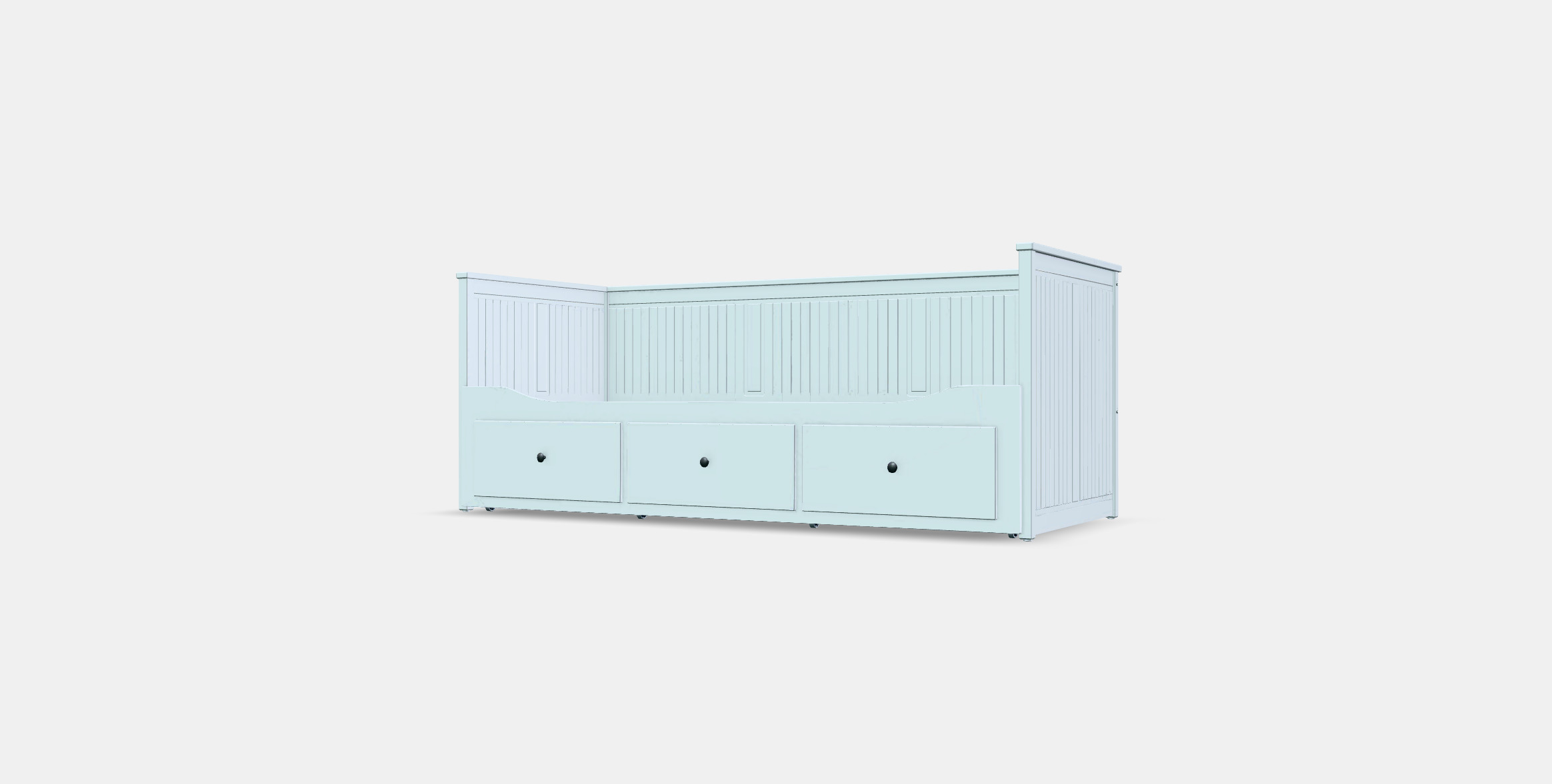 HEMNES Day-bed frame with 3 drawers 3D model_13