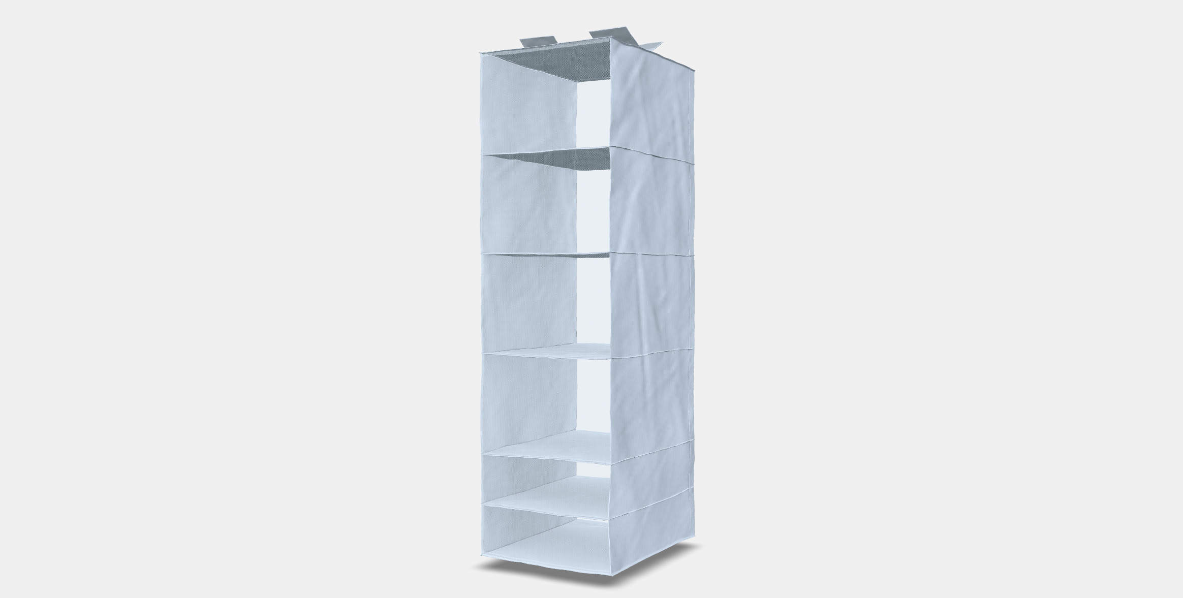 SKUBB Storage with 6 compartments Low-poly 3D model_21