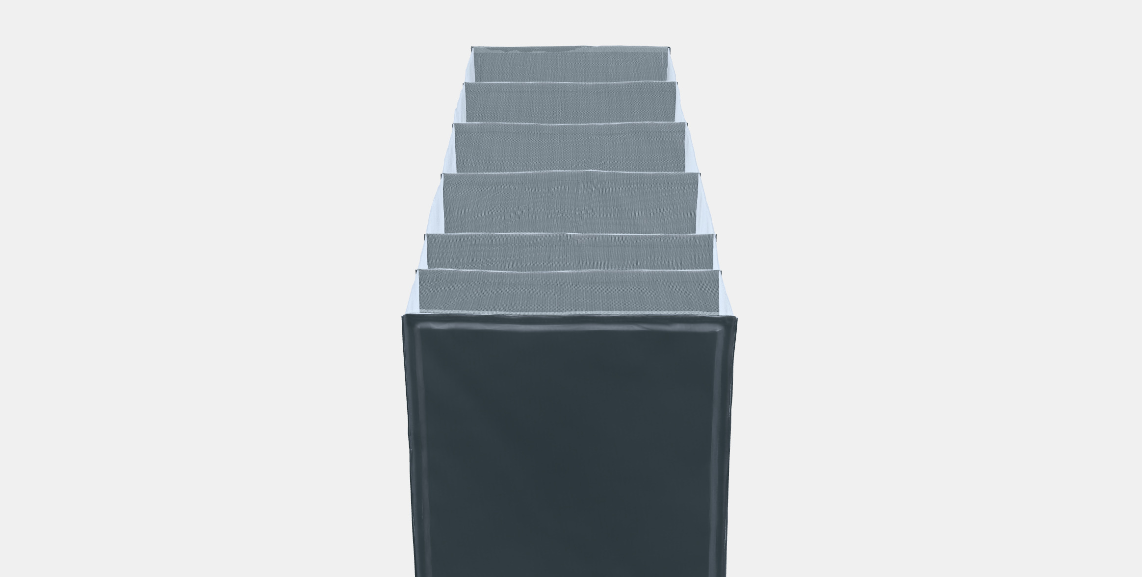 SKUBB Storage with 6 compartments Low-poly 3D model_23