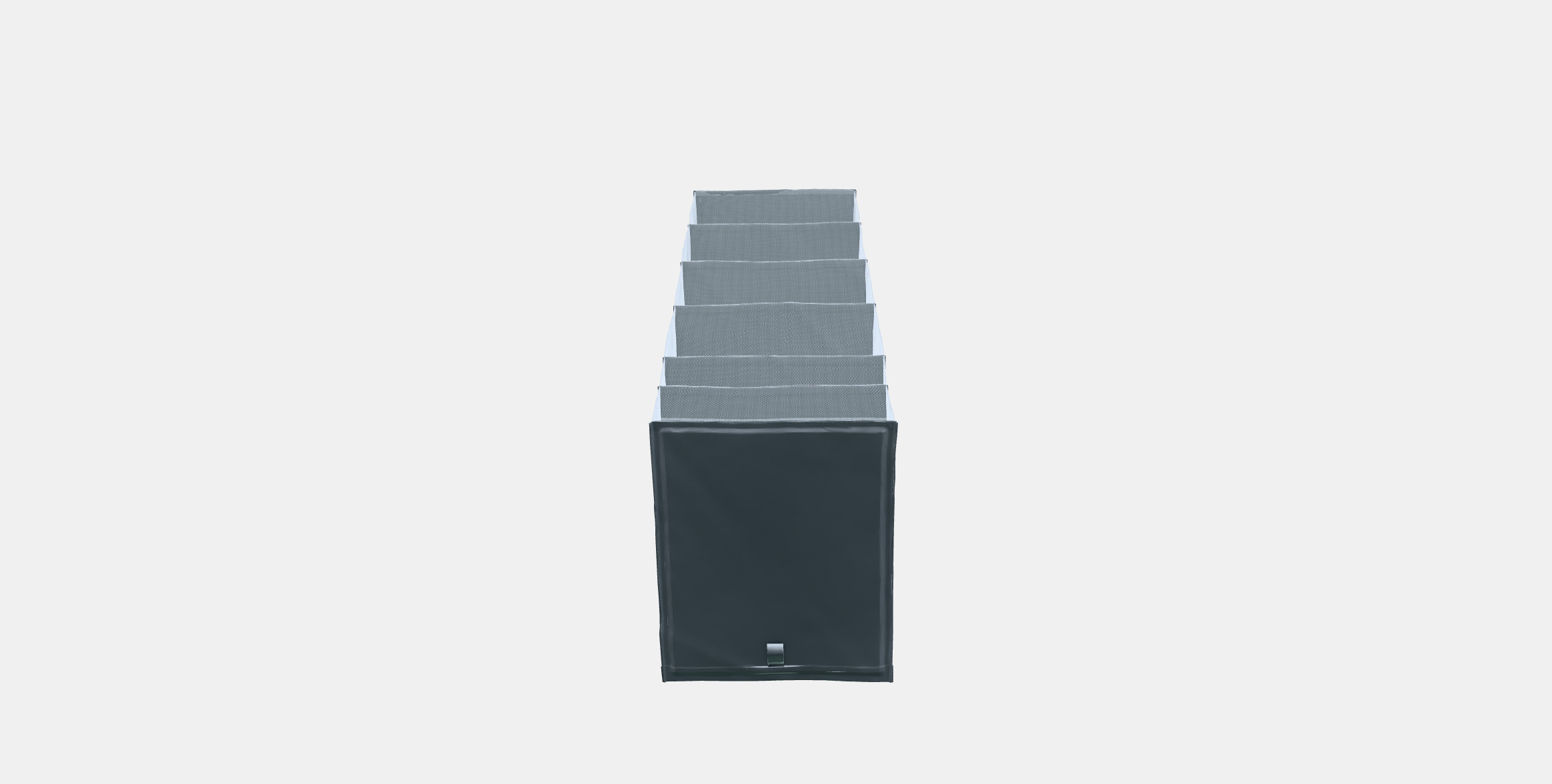 SKUBB Storage with 6 compartments Low-poly 3D model_24