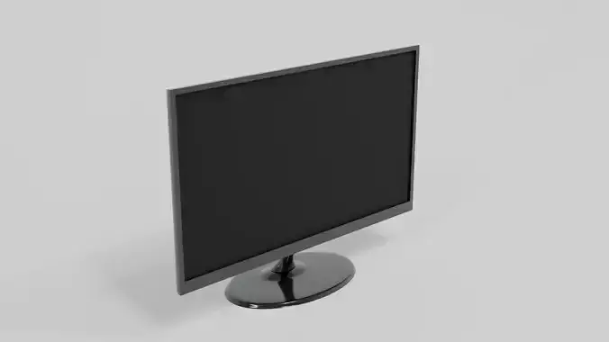 Generic Computer Monitor 3D model
