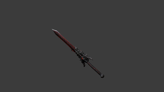 Demonic Sword 3D model
