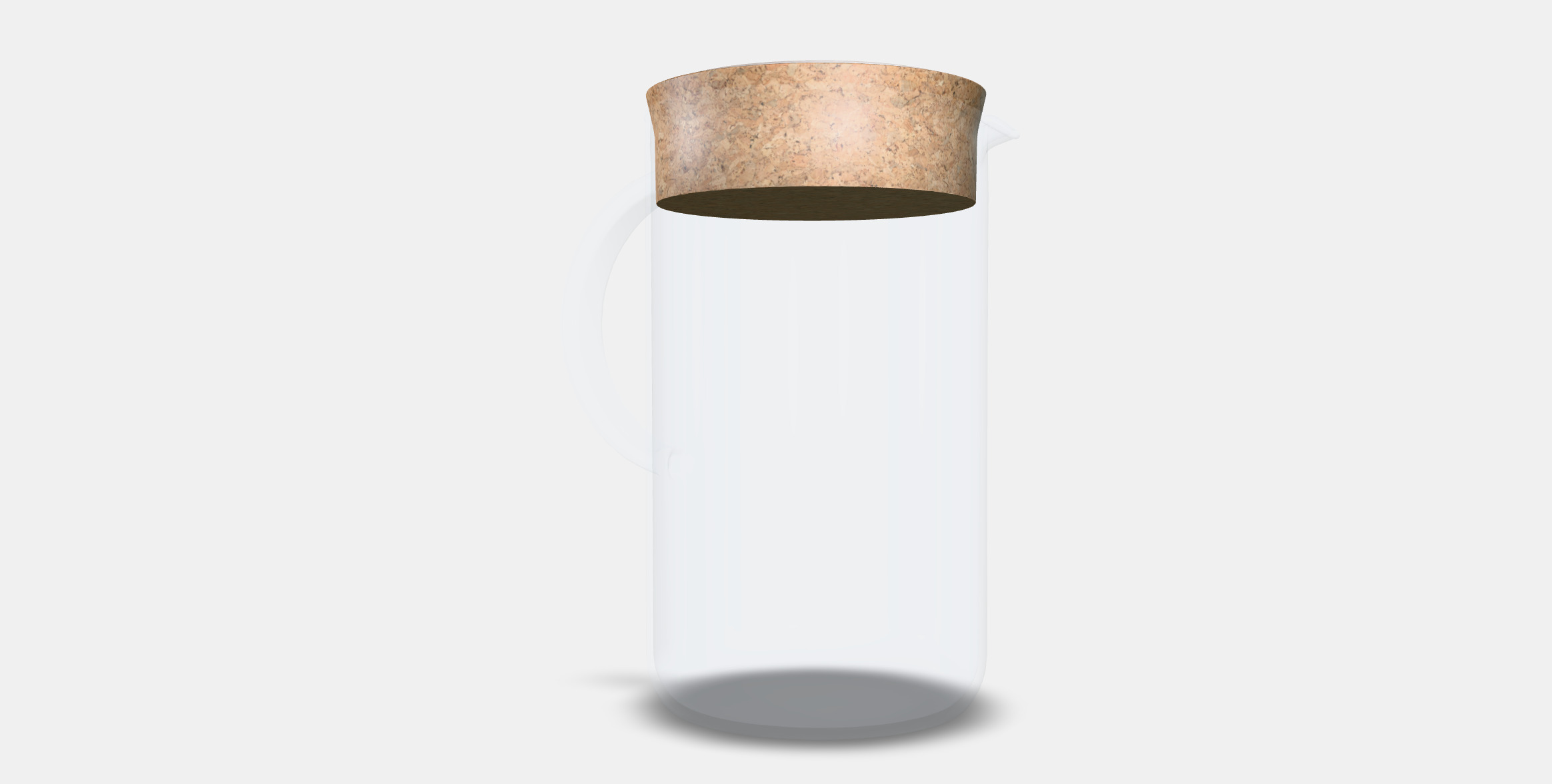 IKEA 365 Jug with lid 3D model_3