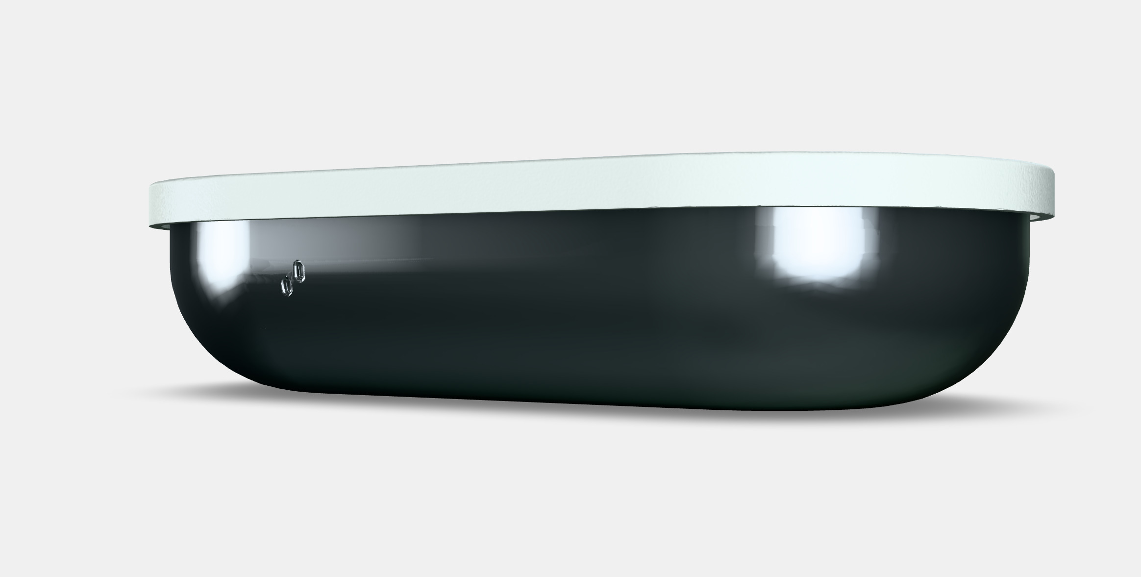 HALVVARM Food container w lid and divider 3D model_6