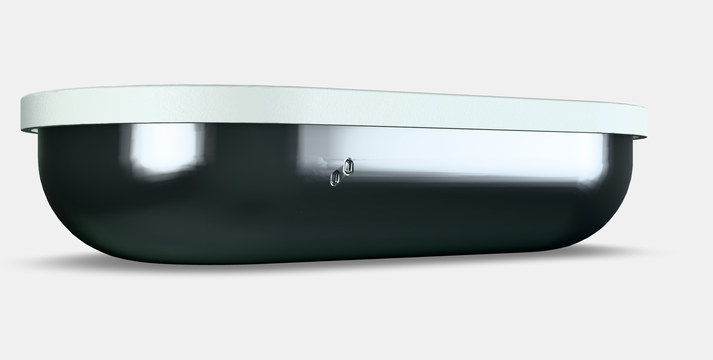 HALVVARM Food container w lid and divider 3D model_2