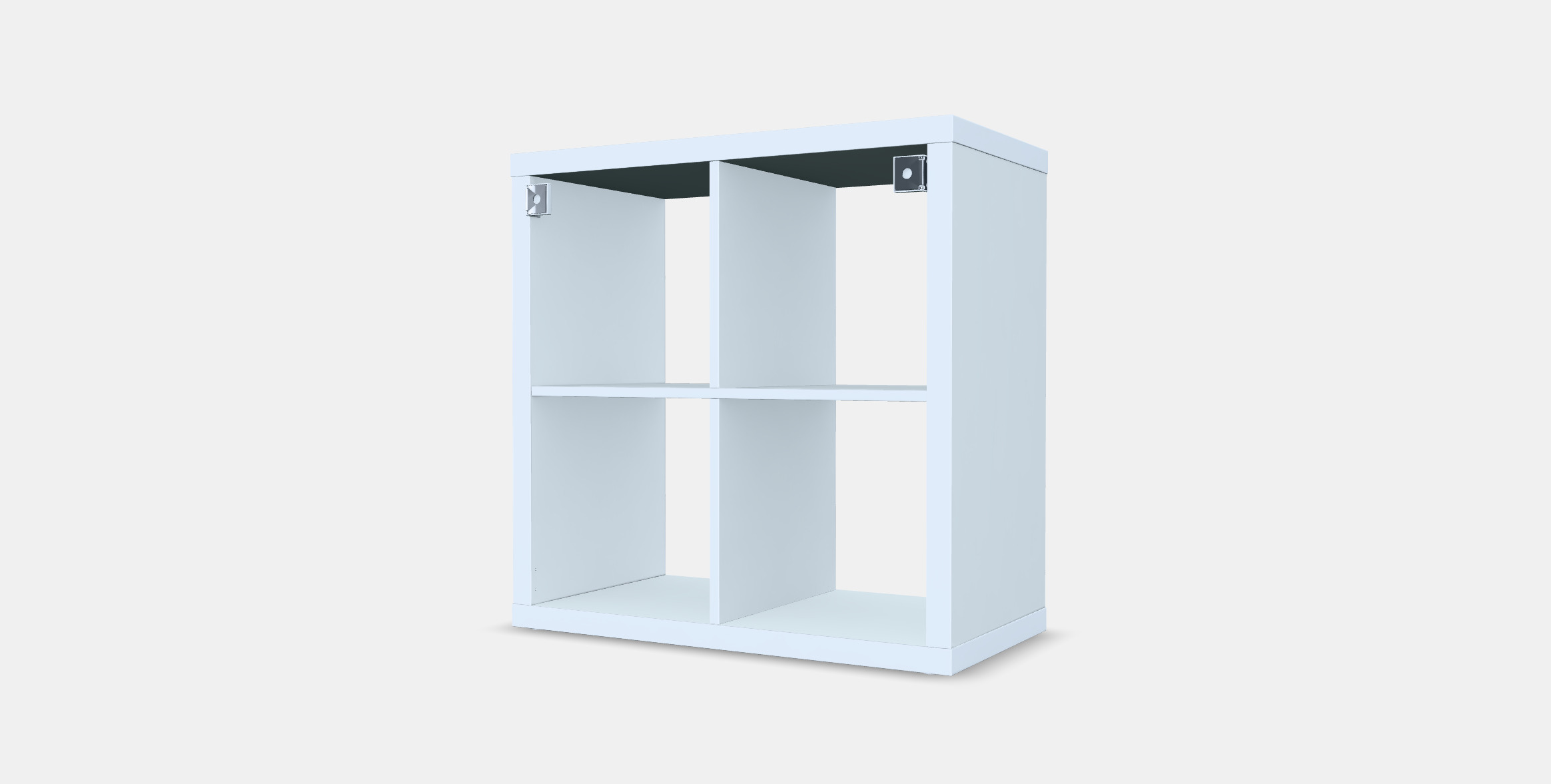 KALLAX Shelving unit 2 Low-poly 3D model_5