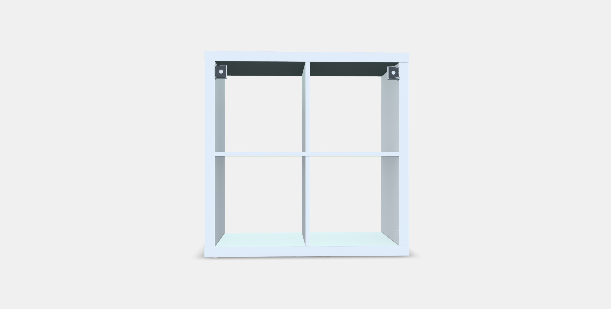 KALLAX Shelving unit 2 Low-poly 3D model_14