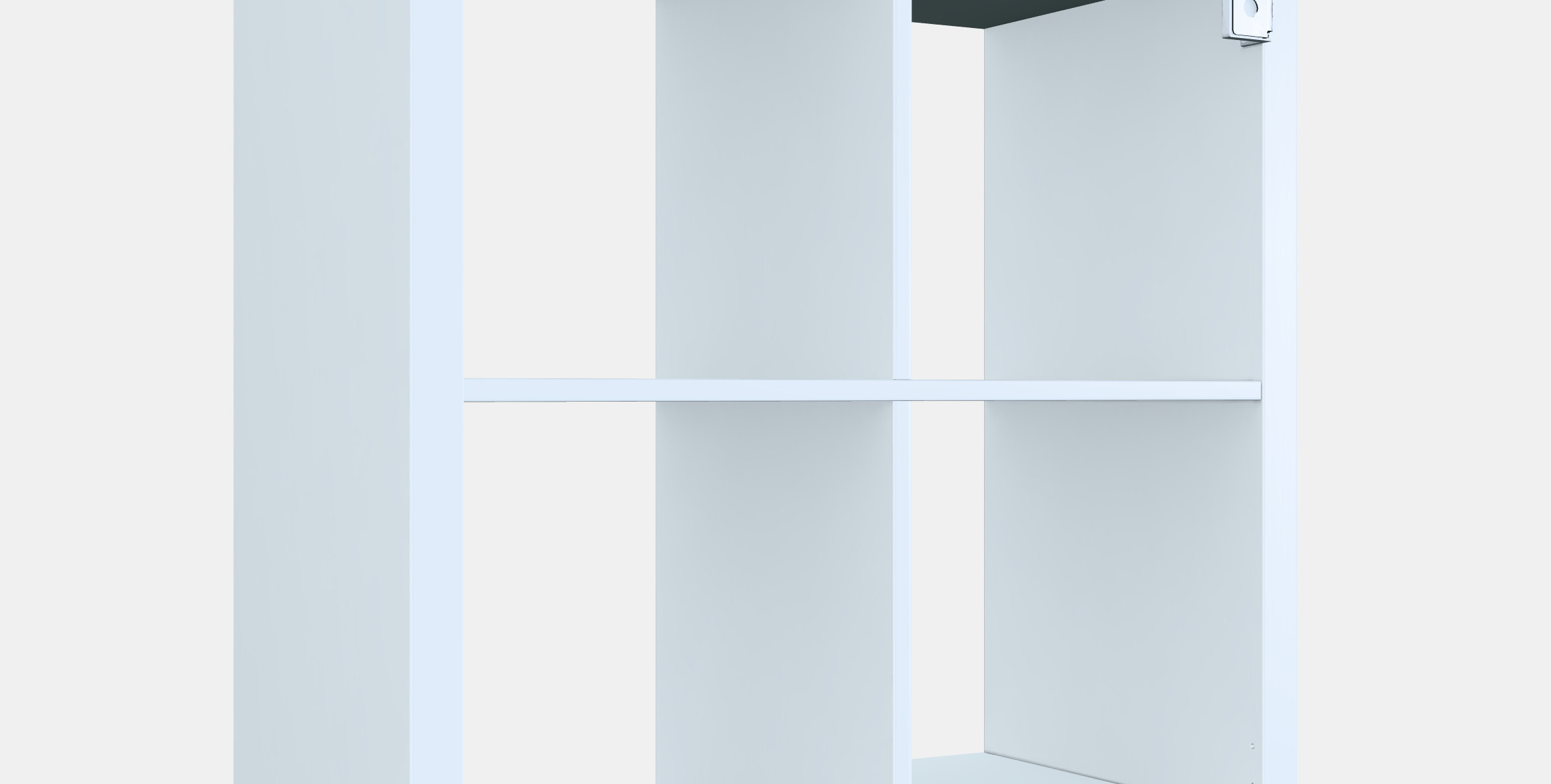 KALLAX Shelving unit 2 Low-poly 3D model_2