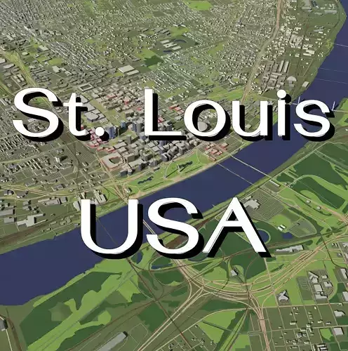 St Louis Missouri - city and urban