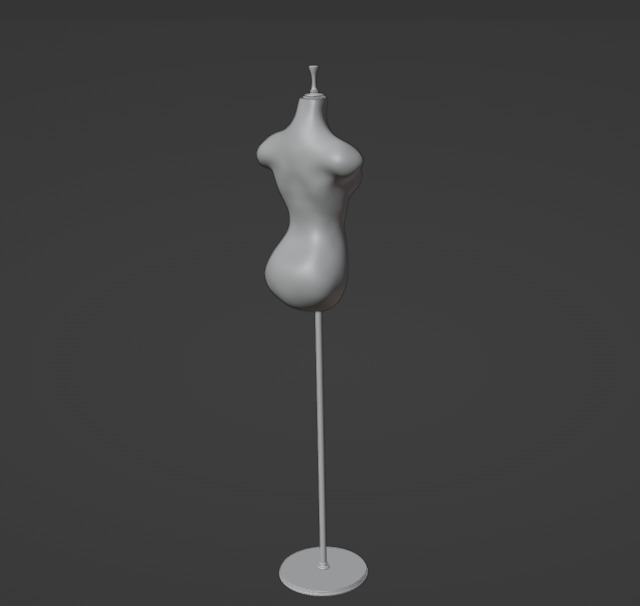 Dummymodelclothes model 3D model_1