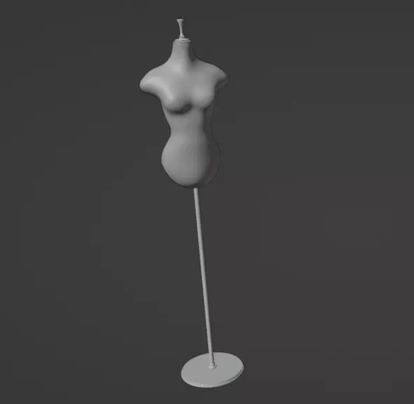 Dummymodelclothes model 3D model_0