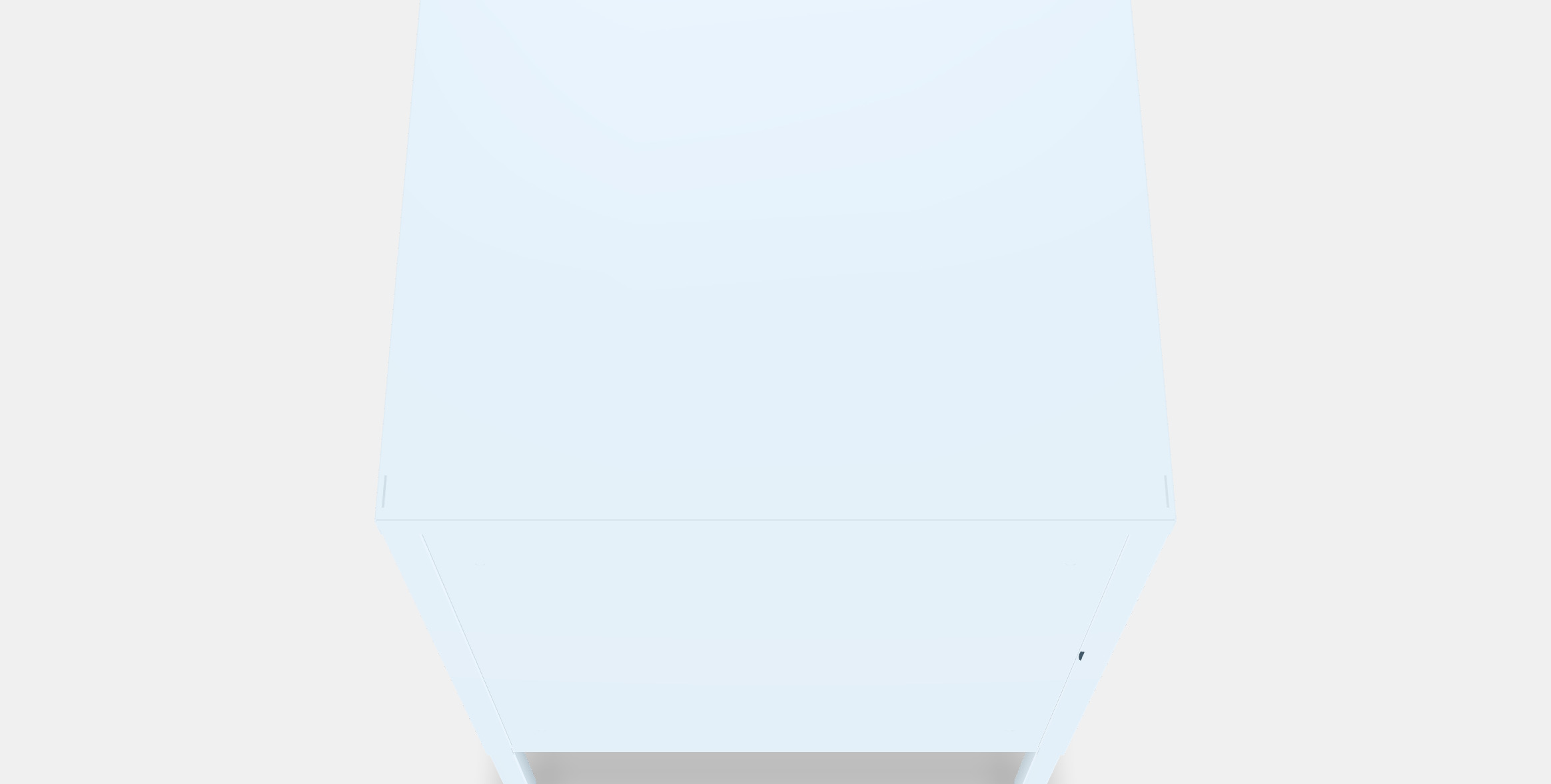 HALLAN Storage combination with doors 3D model_2