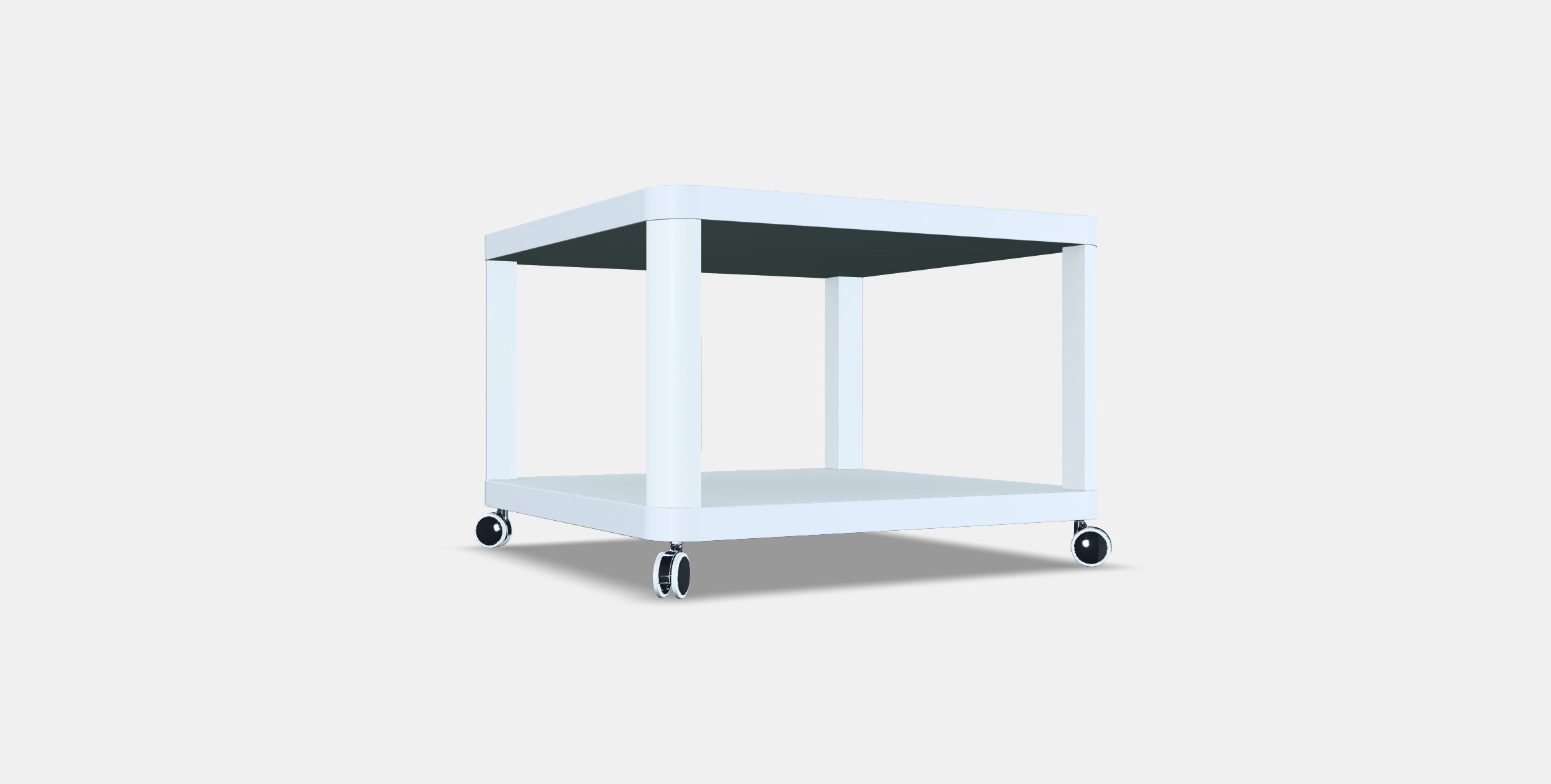 TINGBY Side table on castors 3D model_16