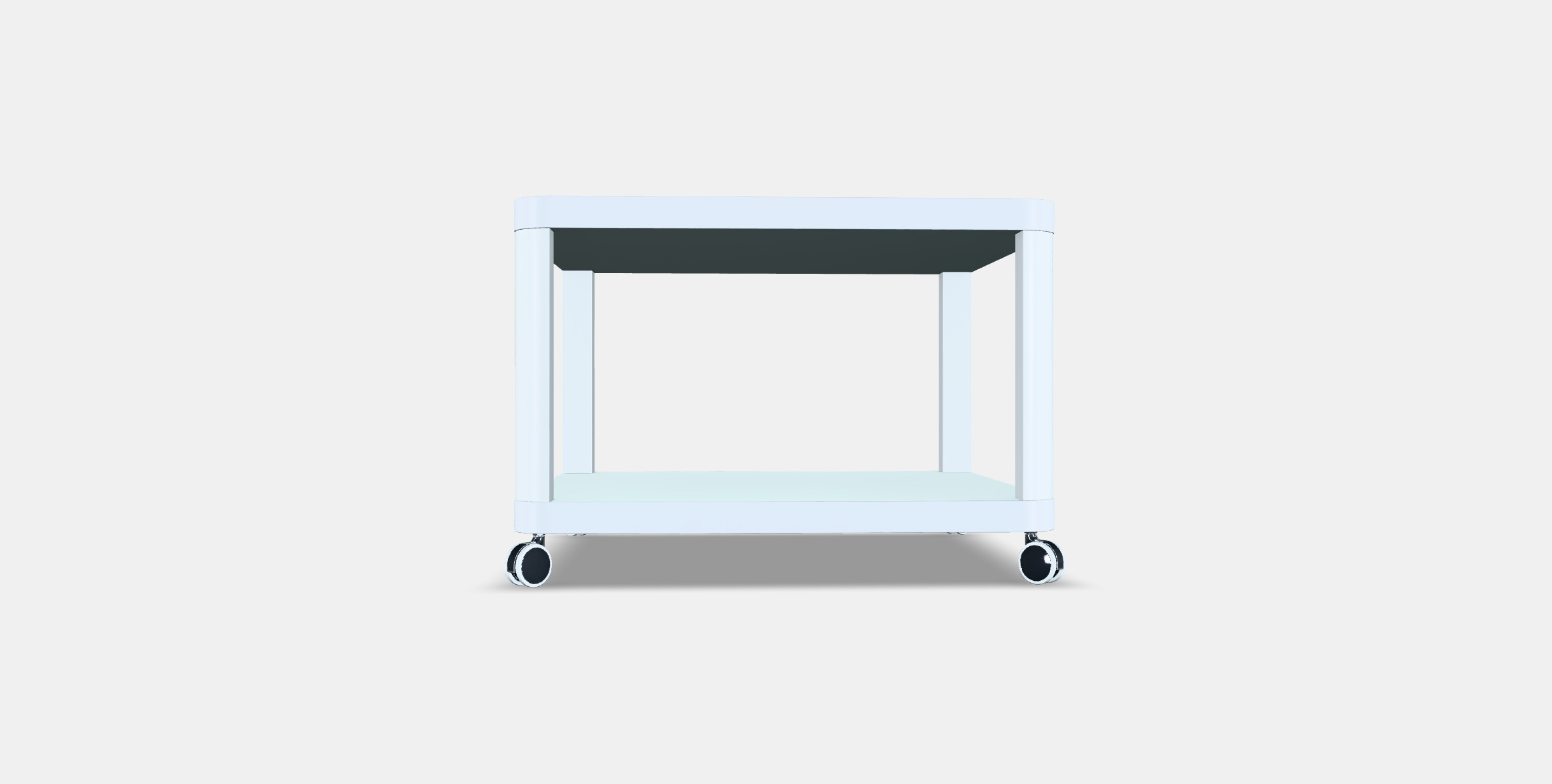 TINGBY Side table on castors 3D model_14