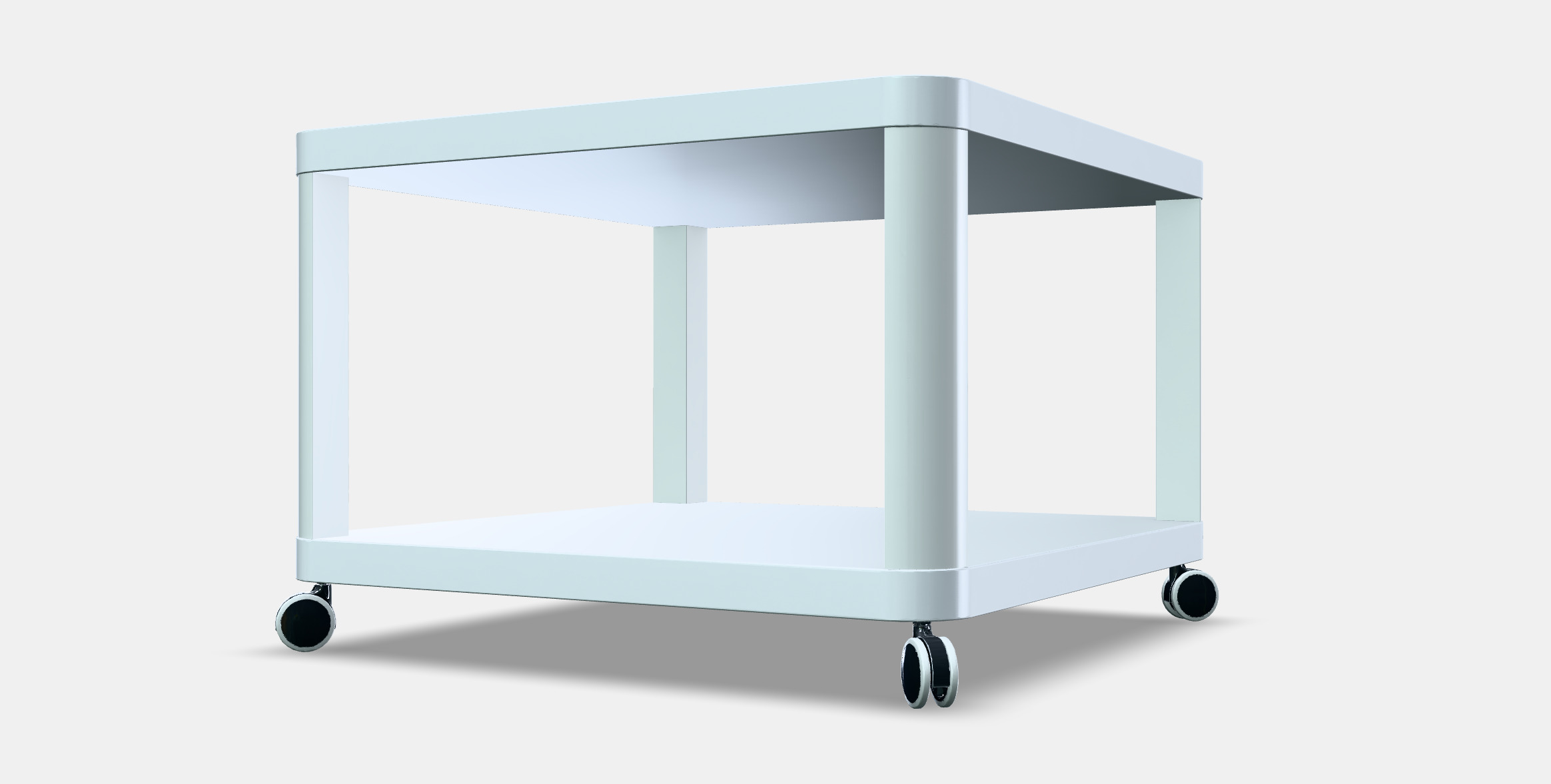 TINGBY Side table on castors 3D model_13