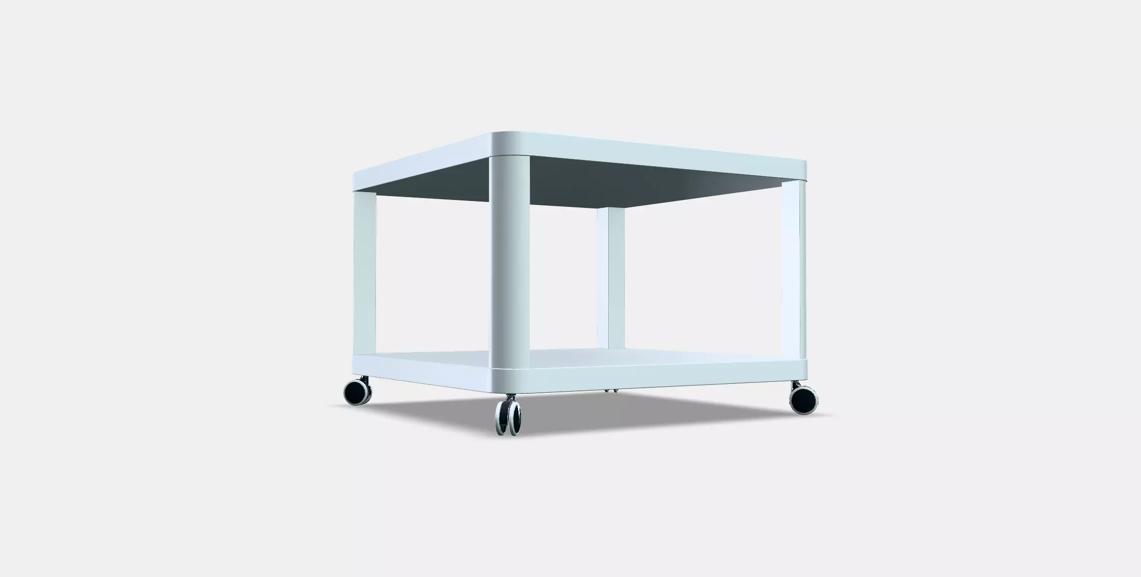 TINGBY Side table on castors 3D model_0