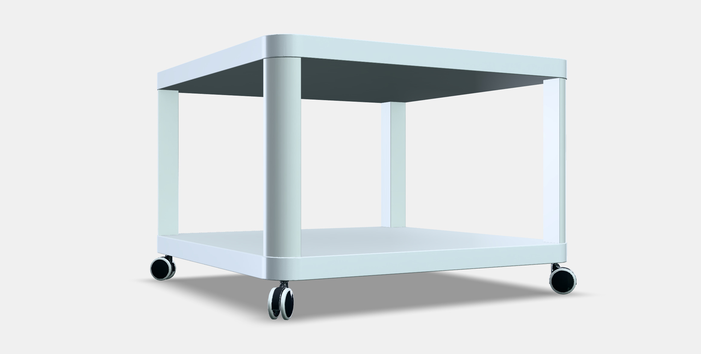 TINGBY Side table on castors 3D model_9