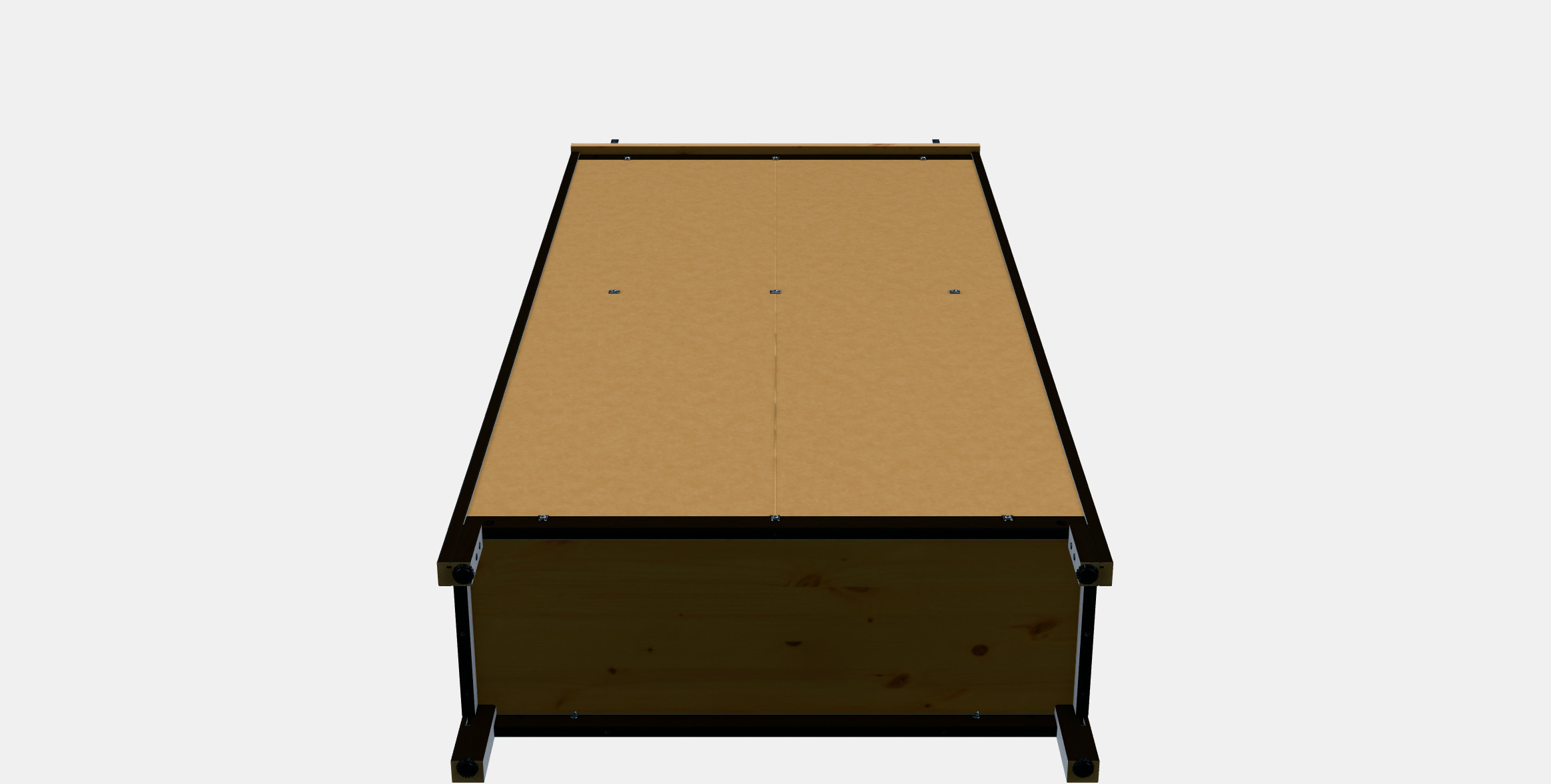 HEMNES Bookcase 3D model_8
